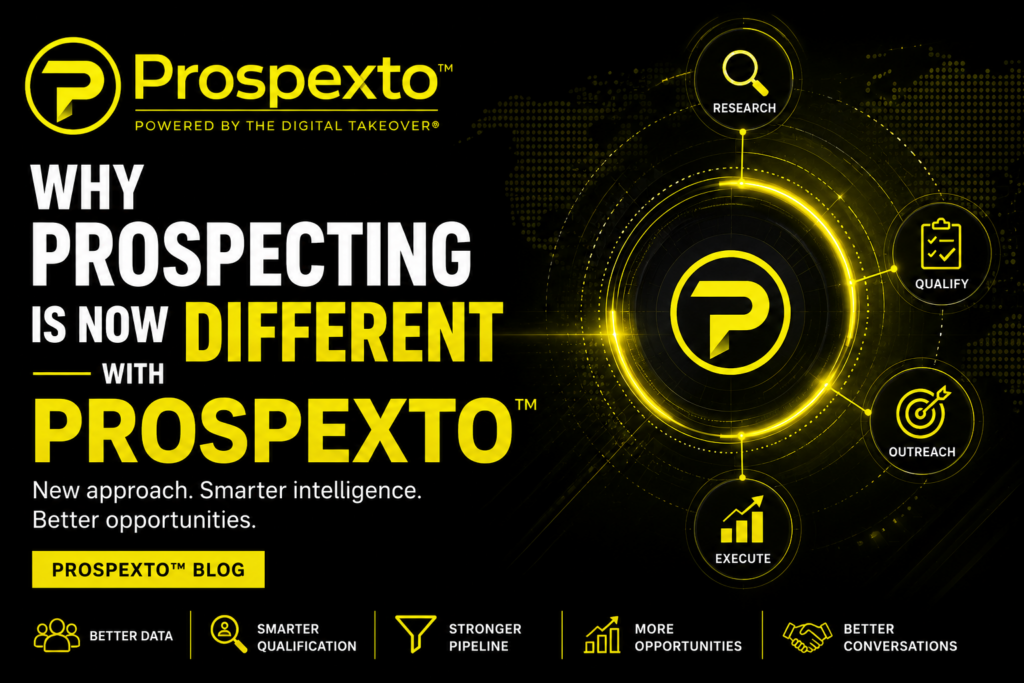 Why Prospecting is now different with Prospexto