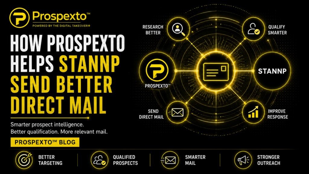 How Prospexto Helps Stannp Turn Better Prospects Into Better Direct Mail